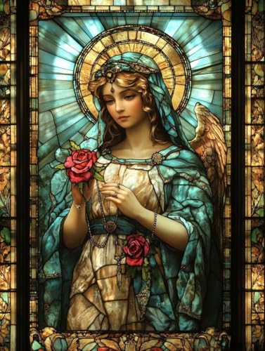 Blume Diamond Painting Erwachsene, 5D Diamond Painting Frauen Diamanten Malerei Kinder Anfänger DIY Vollbohrer Mosaikherstellung Stickerei Kreuzstich Bilder, Home Wand Deko Geschenke 40x55cm f1-27B Blume Diamond Painting Erwachsene, 5D Diamond Painting Frauen Diamanten Malerei Kinder Anfänger DIY Vollbohrer Mosaikherstellung Stickerei Kreuzstich Bilder, Home Wand Deko Geschenke 40x55cm f1-27B von XXDBBDOU