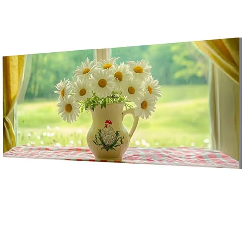 Blume Malen Nach Zahlen Erwachsene Groß XXL 100x200cm, Malen Nach Zahlen Fensterbank DIY Farbe Acrylfarbe ölgemälde Set mit Pinseln für Zimmer Deko Wand Aesthetic, Geschenke für Frauen, Model-1462 Blume Malen Nach Zahlen Erwachsene Groß XXL 100x200cm, Malen Nach Zahlen Fensterbank DIY Farbe Acrylfarbe ölgemälde Set mit Pinseln für Zimmer Deko Wand Aesthetic, Geschenke für Frauen, Model-1462 von XXDBBDOU