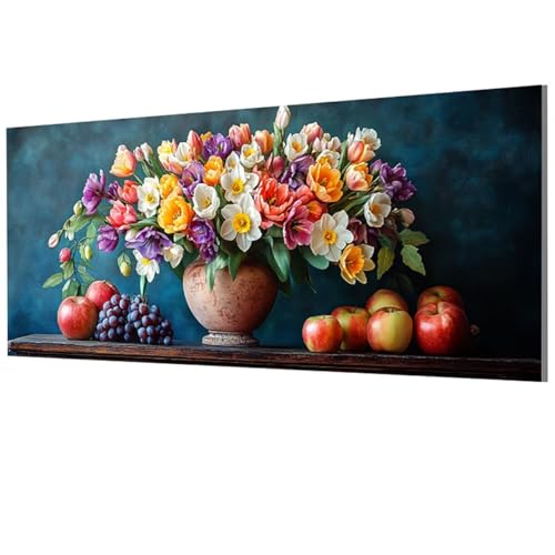 Blume Malen Nach Zahlen Erwachsene Groß XXL 100x200cm, Malen Nach Zahlen Obst DIY Farbe Acrylfarbe ölgemälde Set mit Pinseln für Zimmer Deko Wand Aesthetic, Geschenke für Frauen, Rahmenlos Model-1461 Blume Malen Nach Zahlen Erwachsene Groß XXL 100x200cm, Malen Nach Zahlen Obst DIY Farbe Acrylfarbe ölgemälde Set mit Pinseln für Zimmer Deko Wand Aesthetic, Geschenke für Frauen, Rahmenlos Model-1461 von XXDBBDOU