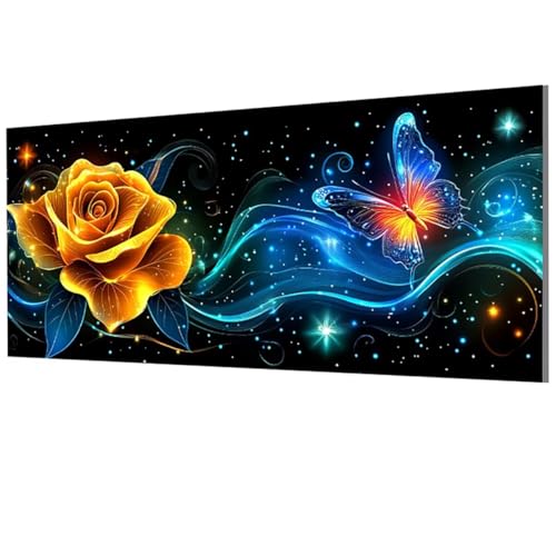 Blume Malen Nach Zahlen Erwachsene Groß XXL 60x120cm, Malen Nach Zahlen Schmetterling DIY Farbe Acrylfarbe ölgemälde Set mit Pinseln für Zimmer Deko Wand Aesthetic, Geschenke für Frauen, Model-1521 Blume Malen Nach Zahlen Erwachsene Groß XXL 60x120cm, Malen Nach Zahlen Schmetterling DIY Farbe Acrylfarbe ölgemälde Set mit Pinseln für Zimmer Deko Wand Aesthetic, Geschenke für Frauen, Model-1521 von XXDBBDOU