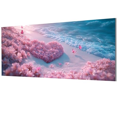 Blume Malen Nach Zahlen Erwachsene Groß XXL 60x120cm, Malen Nach Zahlen Strand DIY Farbe Acrylfarbe ölgemälde Set mit Pinseln für Zimmer Deko Wand Aesthetic, Geschenke für Frauen, Rahmenlos Model-1569 Blume Malen Nach Zahlen Erwachsene Groß XXL 60x120cm, Malen Nach Zahlen Strand DIY Farbe Acrylfarbe ölgemälde Set mit Pinseln für Zimmer Deko Wand Aesthetic, Geschenke für Frauen, Rahmenlos Model-1569 von XXDBBDOU
