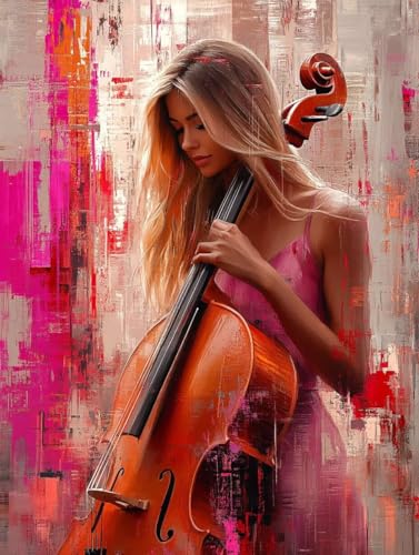 Frauen Diamond Painting Cello Diamond Painting Erwachsene Kinder DIY 5D Vollbohrer Kristall Stickerei Kreuzstich Diamanten Malerei Bilder Bastelset, Zimmer Deko Wohnzimmer Geschenke 60x80cm 5h-27A Frauen Diamond Painting Cello Diamond Painting Erwachsene Kinder DIY 5D Vollbohrer Kristall Stickerei Kreuzstich Diamanten Malerei Bilder Bastelset, Zimmer Deko Wohnzimmer Geschenke 60x80cm 5h-27A von XXDBBDOU