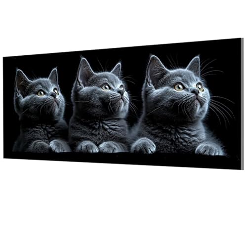 Katze Malen Nach Zahlen Erwachsene Groß XXL 90x180cm, Malen Nach Zahlen Tier DIY Farbe Acrylfarbe ölgemälde Set mit Pinseln für Zimmer Deko Wand Aesthetic, Geschenke für Frauen, Rahmenlos Model-1434 Katze Malen Nach Zahlen Erwachsene Groß XXL 90x180cm, Malen Nach Zahlen Tier DIY Farbe Acrylfarbe ölgemälde Set mit Pinseln für Zimmer Deko Wand Aesthetic, Geschenke für Frauen, Rahmenlos Model-1434 von XXDBBDOU