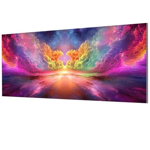 Landschaft Malen Nach Zahlen Erwachsene Groß XXL 100x200cm, Malen Nach Zahlen Wolke DIY Farbe Acrylfarbe ölgemälde Set mit Pinseln für Zimmer Deko Wand Aesthetic, Geschenke für Frauen, Model-1449 Landschaft Malen Nach Zahlen Erwachsene Groß XXL 100x200cm, Malen Nach Zahlen Wolke DIY Farbe Acrylfarbe ölgemälde Set mit Pinseln für Zimmer Deko Wand Aesthetic, Geschenke für Frauen, Model-1449 von XXDBBDOU
