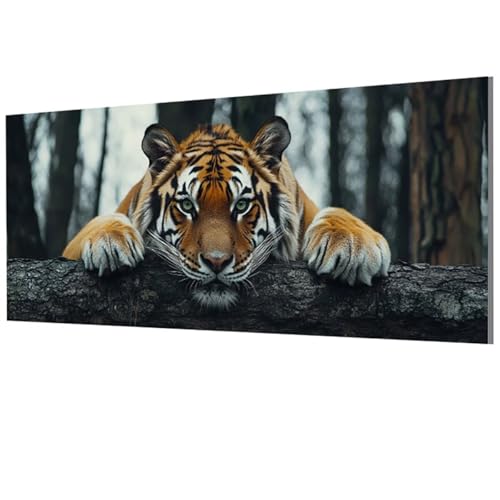 Malen Nach Zahlen Erwachsene Tiger, Tier Malen Nach Zahlen Leinwand, DIY Bastelset Erwachsene Paint by Numbers mit Pinseln und Acrylpigment für Zimmer Deko Wohnzimmer, Geschenke 30x60cm, Model-1451 Malen Nach Zahlen Erwachsene Tiger, Tier Malen Nach Zahlen Leinwand, DIY Bastelset Erwachsene Paint by Numbers mit Pinseln und Acrylpigment für Zimmer Deko Wohnzimmer, Geschenke 30x60cm, Model-1451 von XXDBBDOU