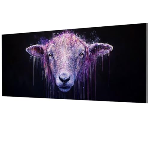 Schaf Malen Nach Zahlen Erwachsene Groß XXL 90x180cm, Malen Nach Zahlen Tier DIY Farbe Acrylfarbe ölgemälde Set mit Pinseln für Zimmer Deko Wand Aesthetic, Geschenke für Frauen, Rahmenlos Model-1438 Schaf Malen Nach Zahlen Erwachsene Groß XXL 90x180cm, Malen Nach Zahlen Tier DIY Farbe Acrylfarbe ölgemälde Set mit Pinseln für Zimmer Deko Wand Aesthetic, Geschenke für Frauen, Rahmenlos Model-1438 von XXDBBDOU