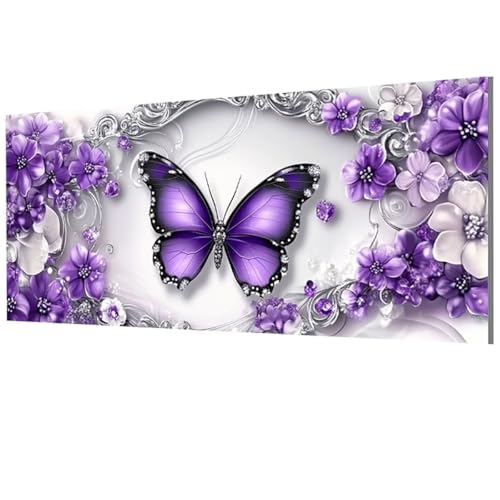 Schmetterling Malen Nach Zahlen Erwachsene Groß XXL 100x200cm, Malen Nach Zahlen Blume DIY Farbe Acrylfarbe ölgemälde Set mit Pinseln für Zimmer Deko Wand Aesthetic, Geschenke für Frauen, Model-1440 Schmetterling Malen Nach Zahlen Erwachsene Groß XXL 100x200cm, Malen Nach Zahlen Blume DIY Farbe Acrylfarbe ölgemälde Set mit Pinseln für Zimmer Deko Wand Aesthetic, Geschenke für Frauen, Model-1440 von XXDBBDOU