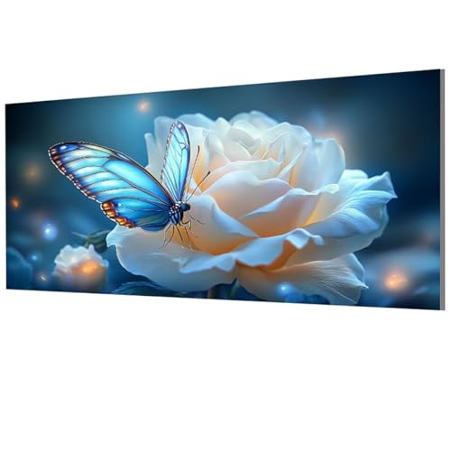 Schmetterling Malen Nach Zahlen Erwachsene Groß XXL 70x140cm, Malen Nach Zahlen Blume DIY Farbe Acrylfarbe ölgemälde Set mit Pinseln für Zimmer Deko Wand Aesthetic, Geschenke für Frauen, Model-1501 Schmetterling Malen Nach Zahlen Erwachsene Groß XXL 70x140cm, Malen Nach Zahlen Blume DIY Farbe Acrylfarbe ölgemälde Set mit Pinseln für Zimmer Deko Wand Aesthetic, Geschenke für Frauen, Model-1501 von XXDBBDOU