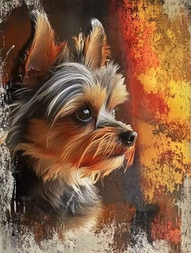 Tier Diamond Painting Erwachsene, 5D Diamond Painting Hund Diamanten Malerei Kinder Anfänger DIY Vollbohrer Mosaikherstellung Stickerei Kreuzstich Bilder Set, Home Wand Deko Geschenke 60x80cm h1-77 Tier Diamond Painting Erwachsene, 5D Diamond Painting Hund Diamanten Malerei Kinder Anfänger DIY Vollbohrer Mosaikherstellung Stickerei Kreuzstich Bilder Set, Home Wand Deko Geschenke 60x80cm h1-77 von XXDBBDOU