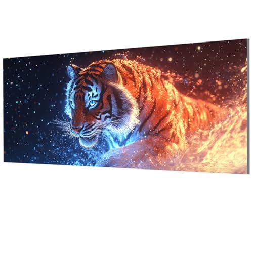 Tiger Malen Nach Zahlen Erwachsene Groß XXL 100x200cm, Malen Nach Zahlen Tier DIY Farbe Acrylfarbe ölgemälde Set mit Pinseln für Zimmer Deko Wand Aesthetic, Geschenke für Frauen, Rahmenlos Model-1446 Tiger Malen Nach Zahlen Erwachsene Groß XXL 100x200cm, Malen Nach Zahlen Tier DIY Farbe Acrylfarbe ölgemälde Set mit Pinseln für Zimmer Deko Wand Aesthetic, Geschenke für Frauen, Rahmenlos Model-1446 von XXDBBDOU