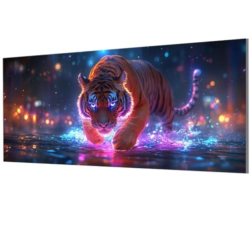 Tiger Malen Nach Zahlen Erwachsene Groß XXL 100x200cm, Malen Nach Zahlen Tier DIY Farbe Acrylfarbe ölgemälde Set mit Pinseln für Zimmer Deko Wand Aesthetic, Geschenke für Frauen, Rahmenlos Model-1447 Tiger Malen Nach Zahlen Erwachsene Groß XXL 100x200cm, Malen Nach Zahlen Tier DIY Farbe Acrylfarbe ölgemälde Set mit Pinseln für Zimmer Deko Wand Aesthetic, Geschenke für Frauen, Rahmenlos Model-1447 von XXDBBDOU