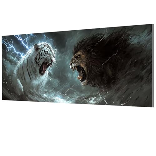 Tiger Malen Nach Zahlen Erwachsene Groß XXL 60x120cm, Malen Nach Zahlen LöWe DIY Farbe Acrylfarbe ölgemälde Set mit Pinseln für Zimmer Deko Wand Aesthetic, Geschenke für Frauen, Rahmenlos Model-1502 Tiger Malen Nach Zahlen Erwachsene Groß XXL 60x120cm, Malen Nach Zahlen LöWe DIY Farbe Acrylfarbe ölgemälde Set mit Pinseln für Zimmer Deko Wand Aesthetic, Geschenke für Frauen, Rahmenlos Model-1502 von XXDBBDOU