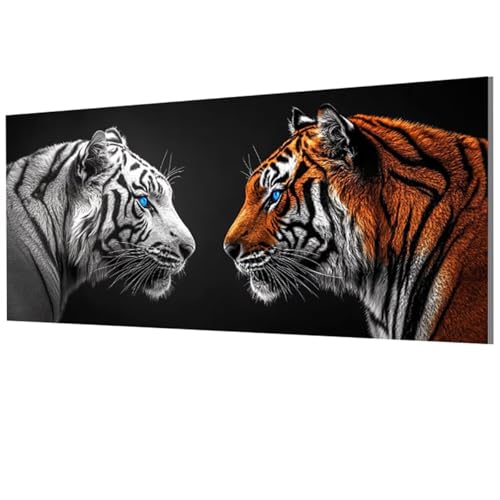 Tiger Malen Nach Zahlen Erwachsene Groß XXL 60x120cm, Malen Nach Zahlen Tier DIY Farbe Acrylfarbe ölgemälde Set mit Pinseln für Zimmer Deko Wand Aesthetic, Geschenke für Frauen, Rahmenlos Model-1507 Tiger Malen Nach Zahlen Erwachsene Groß XXL 60x120cm, Malen Nach Zahlen Tier DIY Farbe Acrylfarbe ölgemälde Set mit Pinseln für Zimmer Deko Wand Aesthetic, Geschenke für Frauen, Rahmenlos Model-1507 von XXDBBDOU