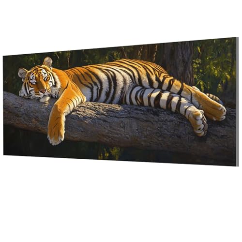 Tiger Malen Nach Zahlen Erwachsene Groß XXL 70x140cm, Malen Nach Zahlen Tier DIY Farbe Acrylfarbe ölgemälde Set mit Pinseln für Zimmer Deko Wand Aesthetic, Geschenke für Frauen, Rahmenlos Model-1452 Tiger Malen Nach Zahlen Erwachsene Groß XXL 70x140cm, Malen Nach Zahlen Tier DIY Farbe Acrylfarbe ölgemälde Set mit Pinseln für Zimmer Deko Wand Aesthetic, Geschenke für Frauen, Rahmenlos Model-1452 von XXDBBDOU