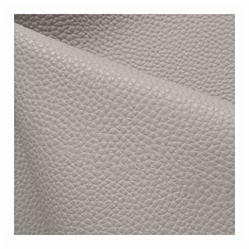 Kunstleder Polsterstoff 140 cm Breit Kaschiert Meterware MöBelstoff FüR SäMtliche Polsterarbeiten Autos Boote Dekorationen 1m Meterware verkauft(Size:1.4x1m/4.59x3.28ft)(Beige grey,1.4x7m) von XXGJOALD
