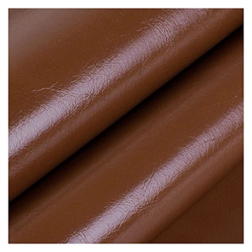 Kunstleder Polsterstoff Meterware FüR Möbel Sofa Stuhl Autos Polsterarbeiten Autos Dekorationen DIY Basteln Nähen 160 cm Breit Meterware Verkauft(Bright brown,1.6X4m) von XXGJOALD