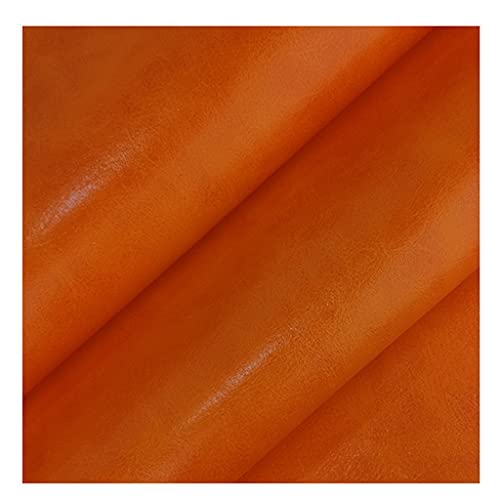 Kunstleder Polsterstoff Meterware FüR Möbel Sofa Stuhl Autos Polsterarbeiten Autos Dekorationen DIY Basteln Nähen 160 cm Breit Meterware Verkauft(Oranje,1.6X10m) von XXGJOALD