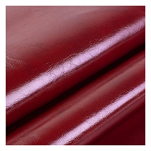 Kunstleder Polsterstoff Meterware FüR Möbel Sofa Stuhl Autos Polsterarbeiten Autos Dekorationen DIY Basteln Nähen 160 cm Breit Meterware Verkauft(Wine red,1.6X2m) von XXGJOALD