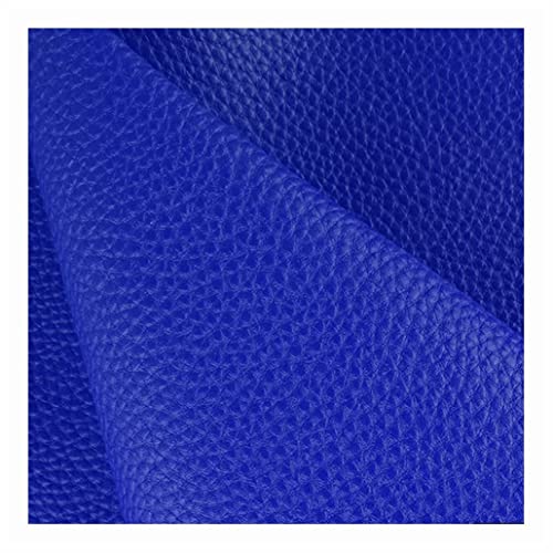 Weiches Kunstleder Polsterstoff Möbelstoff Dekostoff PU Lederfolie Für Polster Geeignet Möbel Küchenschränke Wand Sofa Leder Reparatur Meterware 140cm Breit (Größe:1.4x1m/4.59x3.28ft)(Royal blue,1.4x2 von XXGJOALD