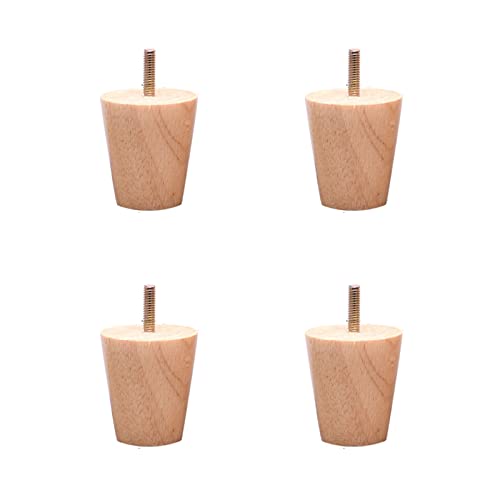 XXHNBF 4 Stück Massivholz-Möbelbeine, Mid-Century Modern Holz-Ersatzbein-Sofabeine for Sessel, Couchtisch, Schrank, Stuhl, Kommode XXHNBF 4 Stück Massivholz-Möbelbeine, Mid-Century Modern Holz-Ersatzbein-Sofabeine for Sessel, Couchtisch, Schrank, Stuhl, Kommode von XXHNBF