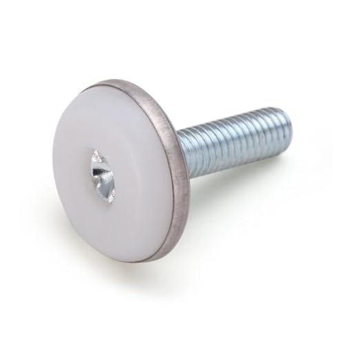 XXHNBF Möbelbeine, 4 Stück, Stuhl, Schreibtisch, Schrank usw., Nivellierfüße mit M6-M8-Gewinde, höhenverstellbar(M8x25 Thread) von XXHNBF