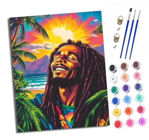 Malen nach Zahlen Erwachsene Chill-out-Musik-Sängerin DIY Handgemalt Ölgemälde Kit Paint by Numbers Adult Mit 3 - Pinseln und Acrylfarbe Knitterfreie Leinwand set - 40 X 50 CM Malen nach Zahlen Erwachsene Chill-out-Musik-Sängerin DIY Handgemalt Ölgemälde Kit Paint by Numbers Adult Mit 3 - Pinseln und Acrylfarbe Knitterfreie Leinwand set - 40 X 50 CM von XXHXIE