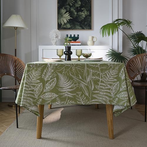 XXIUDEE Rechteckige Tischdecke, staubdicht, waschbar, Esstischabdeckung für Café, Restaurant, Buffet, Kaffee, Party, Garten, Terrasse, Küche, Picknick, Tischplatte, Heimdekoration (140 x 100 cm, Stil XXIUDEE Rechteckige Tischdecke, staubdicht, waschbar, Esstischabdeckung für Café, Restaurant, Buffet, Kaffee, Party, Garten, Terrasse, Küche, Picknick, Tischplatte, Heimdekoration (140 x 100 cm, Stil von XXIUDEE