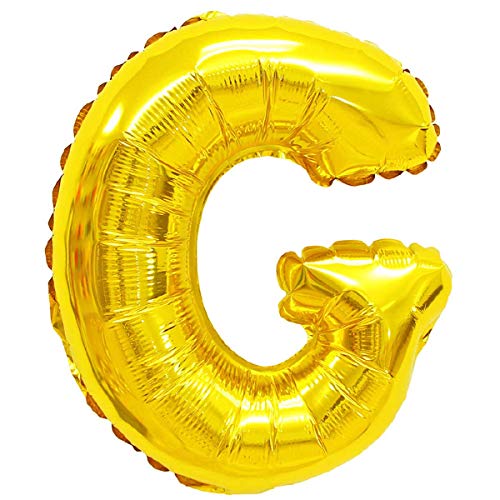 Folienballons - Buchstaben und Zahlen in Gold - 80cm - Deko - XXL Luftballons, Plastik, G - Gold, Gold Folienballons - Buchstaben und Zahlen in Gold - 80cm - Deko - XXL Luftballons, Plastik, G - Gold, Gold von XXL LUFTBALLONS