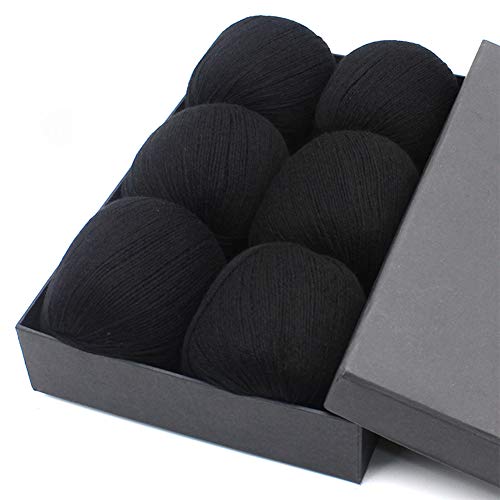XXSC-ZC 300G Cashmere Garn Wolle-Kugel für das Stricken und Häkeln, Pullover Schal Ha Handschuh, weich und warm, mit Rod Needles,06 XXSC-ZC 300G Cashmere Garn Wolle-Kugel für das Stricken und Häkeln, Pullover Schal Ha Handschuh, weich und warm, mit Rod Needles,06 von XXSC-ZC