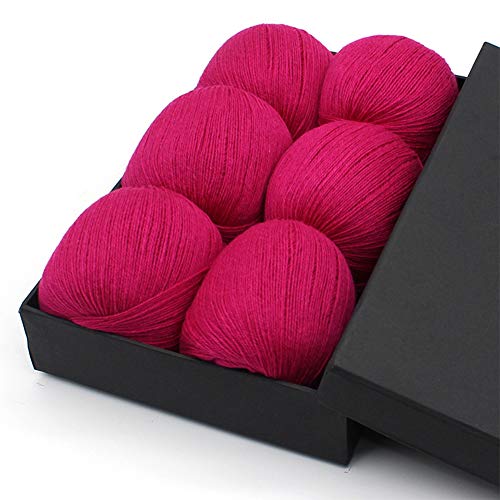 XXSC-ZC 300G Cashmere Garn Wolle-Kugel für das Stricken und Häkeln, Pullover Schal Ha Handschuh, weich und warm, mit Rod Needles,14 XXSC-ZC 300G Cashmere Garn Wolle-Kugel für das Stricken und Häkeln, Pullover Schal Ha Handschuh, weich und warm, mit Rod Needles,14 von XXSC-ZC