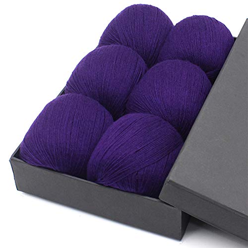 XXSC-ZC 300G Cashmere Garn Wolle-Kugel für das Stricken und Häkeln, Pullover Schal Ha Handschuh, weich und warm, mit Rod Needles,17 XXSC-ZC 300G Cashmere Garn Wolle-Kugel für das Stricken und Häkeln, Pullover Schal Ha Handschuh, weich und warm, mit Rod Needles,17 von XXSC-ZC