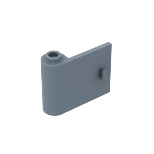 GDS-1140 Tür 1 x 3 x 2 Links – offen zwischen oberem und unterem Scharnier, 50TE, kompatibel mit Lego 92262 DIY-Teilen und MOC-Komponenten für große Ziegelmarken, Farbe:Marineblau 135 von XYEIUGO