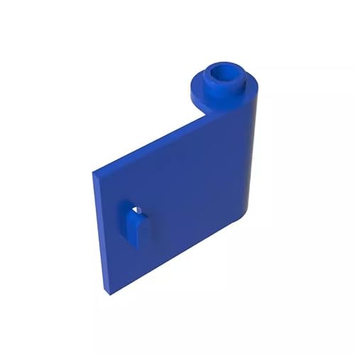 GDS-1141 Tür 1 x 3 x 2 rechts – offen zwischen oberem und unterem Scharnier, 50TE, kompatibel mit Lego 92263 DIY-Teilen und MOC-Komponenten für große Ziegelmarken, Farbe:Blau 23 von XYEIUGO