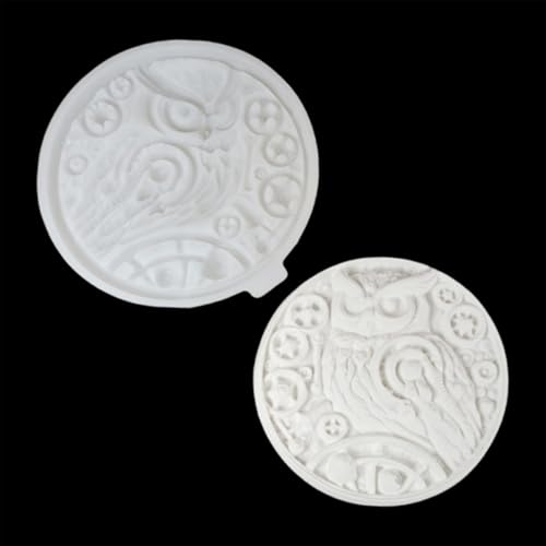XYQHOAC Eulen-Harzform, 3D-Tier-Silikonformen, Wandbehang, Silikonform, Eulen-Epoxidharz-Formen für Epoxidguss, DIY, Kunst, Handwerk, Wand, Tür, Aufhängen, Heimdekoration, Schränke, Ornament (weiß) XYQHOAC Eulen-Harzform, 3D-Tier-Silikonformen, Wandbehang, Silikonform, Eulen-Epoxidharz-Formen für Epoxidguss, DIY, Kunst, Handwerk, Wand, Tür, Aufhängen, Heimdekoration, Schränke, Ornament (weiß) von XYQHOAC