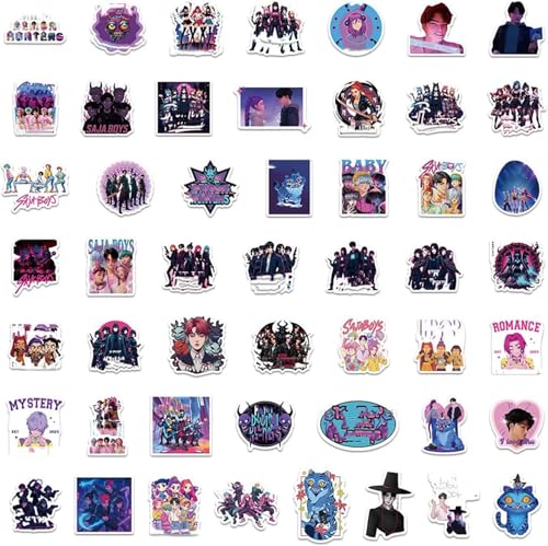 50PC Huntrix Stickers Huntrix Merch Stickers Derpy Cat Aufkleber Waterproof wasserdicht Vinyl Aufkleber für Teenager Mädchen Laptop Telefon von XYYYHTL