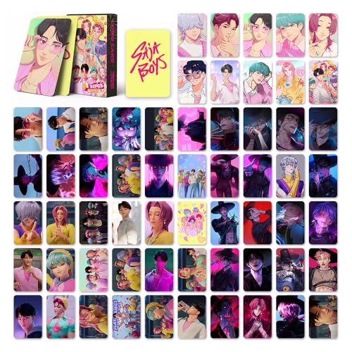 XYYYHTL 92PC Kpop Demon Hunters Saja Boys Cards Photocards Kpop Saja Boys Photo Card Set Geburtstagsgeschenk für Fans von XYYYHTL
