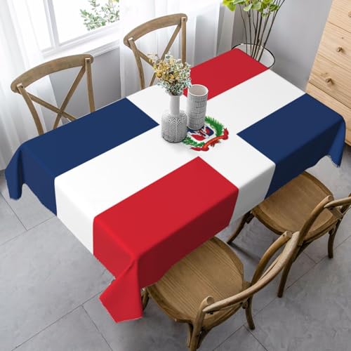 XZDLYY Tischdecke, weich, rechteckig, Dominikanische Republik, 89 x 140 cm, für Esszimmer, Party, Picknick, Hochzeit, Brunch oder Buffet XZDLYY Tischdecke, weich, rechteckig, Dominikanische Republik, 89 x 140 cm, für Esszimmer, Party, Picknick, Hochzeit, Brunch oder Buffet von XZDLYY