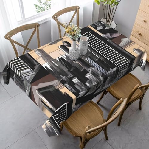 XZDLYY Tischdecke, weich, rechteckig, Dystopian World, 89 x 140 cm, für Esszimmer, Party, Picknick, Hochzeit, Brunch oder Buffet XZDLYY Tischdecke, weich, rechteckig, Dystopian World, 89 x 140 cm, für Esszimmer, Party, Picknick, Hochzeit, Brunch oder Buffet von XZDLYY