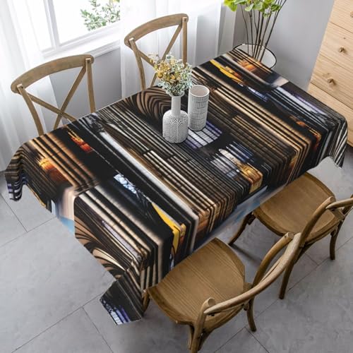 XZDLYY Tischdecke, weich, rechteckig, Gothic-Kathedralen, 89 x 140 cm, für Esszimmer, Party, Picknick, Hochzeit, Brunch oder Buffet XZDLYY Tischdecke, weich, rechteckig, Gothic-Kathedralen, 89 x 140 cm, für Esszimmer, Party, Picknick, Hochzeit, Brunch oder Buffet von XZDLYY