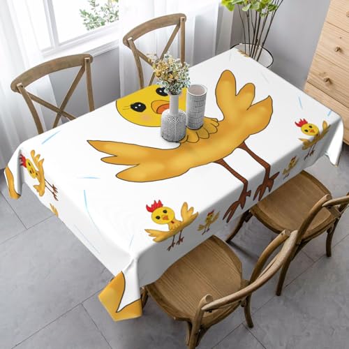 XZDLYY Tischdecke, weich, rechteckig, Hahn, 89 x 140 cm, für Esszimmer, Party, Picknick, Hochzeit, Brunch oder Buffet XZDLYY Tischdecke, weich, rechteckig, Hahn, 89 x 140 cm, für Esszimmer, Party, Picknick, Hochzeit, Brunch oder Buffet von XZDLYY