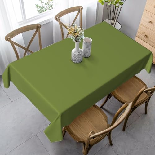 XZDLYY Tischdecke, weich, rechteckig, einfarbig, 89 x 140 cm, für Esszimmer, Party, Picknick, Hochzeit, Brunch oder Buffet, Dunkelgrün XZDLYY Tischdecke, weich, rechteckig, einfarbig, 89 x 140 cm, für Esszimmer, Party, Picknick, Hochzeit, Brunch oder Buffet, Dunkelgrün von XZDLYY