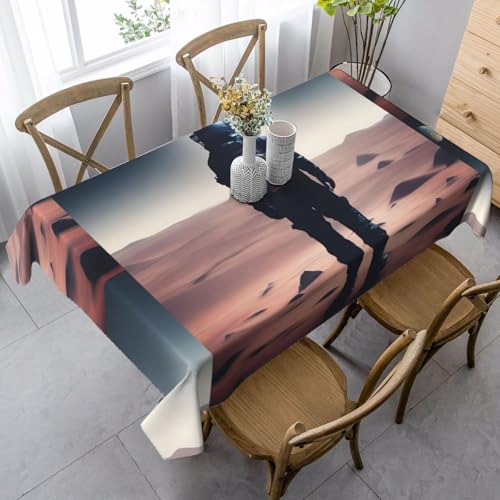 XZDLYY Tischdecke, weich, rechteckig, für Esszimmer, Party, Picknick, Hochzeit, Brunch oder Buffet, 89 x 140 cm XZDLYY Tischdecke, weich, rechteckig, für Esszimmer, Party, Picknick, Hochzeit, Brunch oder Buffet, 89 x 140 cm von XZDLYY