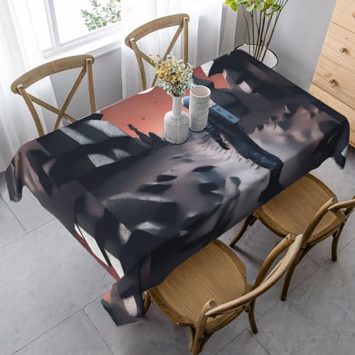 XZDLYY Tischdecke, weich, rechteckig, für Esszimmer, Party, Picknick, Hochzeit, Brunch oder Buffet, 89 x 140 cm XZDLYY Tischdecke, weich, rechteckig, für Esszimmer, Party, Picknick, Hochzeit, Brunch oder Buffet, 89 x 140 cm von XZDLYY