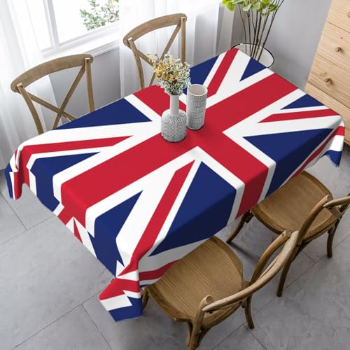 XZDLYY Weiche, rechteckige Tischdecke mit britischer Flagge, 89 x 140 cm, für Esszimmer, Party, Picknick, Hochzeit, Brunch oder Buffet XZDLYY Weiche, rechteckige Tischdecke mit britischer Flagge, 89 x 140 cm, für Esszimmer, Party, Picknick, Hochzeit, Brunch oder Buffet von XZDLYY