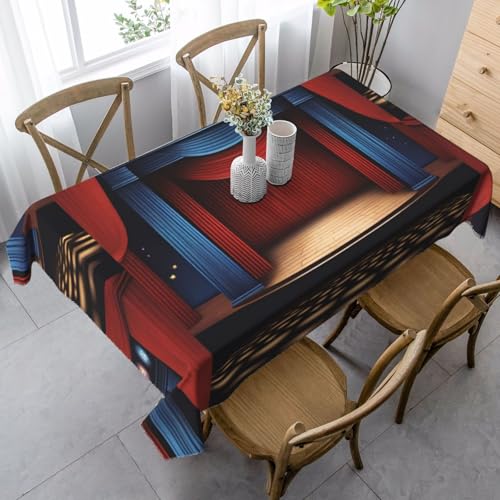 XZDLYY Weiche rechteckige Tischdecke "A Stage Magic", 89 x 140 cm, für Esszimmer, Party, Picknick, Hochzeit, Brunch oder Buffet XZDLYY Weiche rechteckige Tischdecke "A Stage Magic", 89 x 140 cm, für Esszimmer, Party, Picknick, Hochzeit, Brunch oder Buffet von XZDLYY