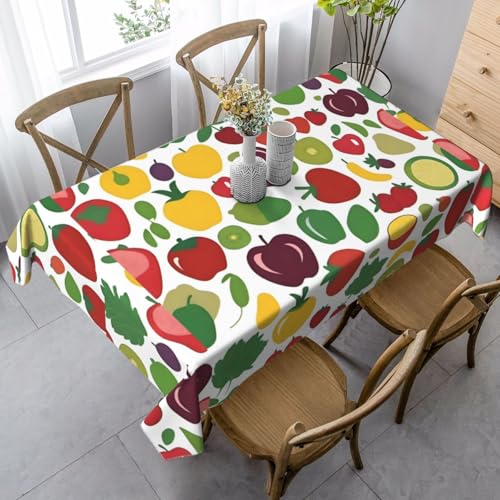 XZDLYY Weiche rechteckige Tischdecke "Happy Living", 89 x 140 cm, für Esszimmer, Party, Picknick, Hochzeit, Brunch oder Buffet XZDLYY Weiche rechteckige Tischdecke "Happy Living", 89 x 140 cm, für Esszimmer, Party, Picknick, Hochzeit, Brunch oder Buffet von XZDLYY