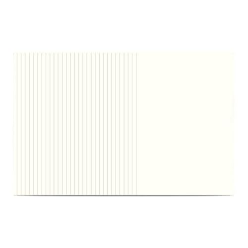 50 Blatt buntes Kartonpapier, 230 g/m² dickes Papier für Kunst und Handwerk, Dekoration, Kartenherstellung, Scrapbooking, DIY-Projekte (weiß, 21 x 29,7 cm) von XZJMY