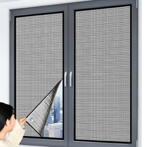 9mm Doppelte Aluminiumblasen-isolier Fensterfolien,Wärmeisolierung Fensterfolie Sonnenschutz Aluminiumfolie Perlgarn 30cm-200cm Geeignet für Fensterfolien für Zuhause, Büro und Garage(Saugnapf,65x100c 9mm Doppelte Aluminiumblasen-isolier Fensterfolien,Wärmeisolierung Fensterfolie Sonnenschutz Aluminiumfolie Perlgarn 30cm-200cm Geeignet für Fensterfolien für Zuhause, Büro und Garage(Saugnapf,65x100c von XZQYYY