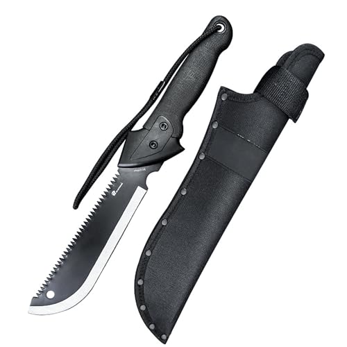 XZQYYY Machete Outdoor Messer üBerlebensmesser Mit Scheide GesamtläNge 43.9Cm Survival Messer Scharfes Survival Camping Messer FüR Wandern Jagd Outdoor XZQYYY Machete Outdoor Messer üBerlebensmesser Mit Scheide GesamtläNge 43.9Cm Survival Messer Scharfes Survival Camping Messer FüR Wandern Jagd Outdoor von XZQYYY