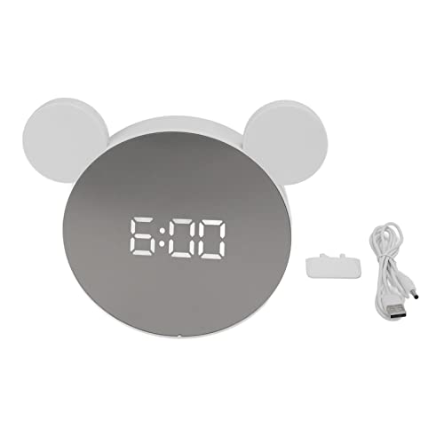 LED -Wecker - Verstellbare Helligkeit mit Auto - Dim Night -Modus, großer LED -Bildschirmanzeige, Doppelalarm -Snooze -Einstellungen für Schlafzimmer und Bürogebrauch (type 1) von XZXCVN